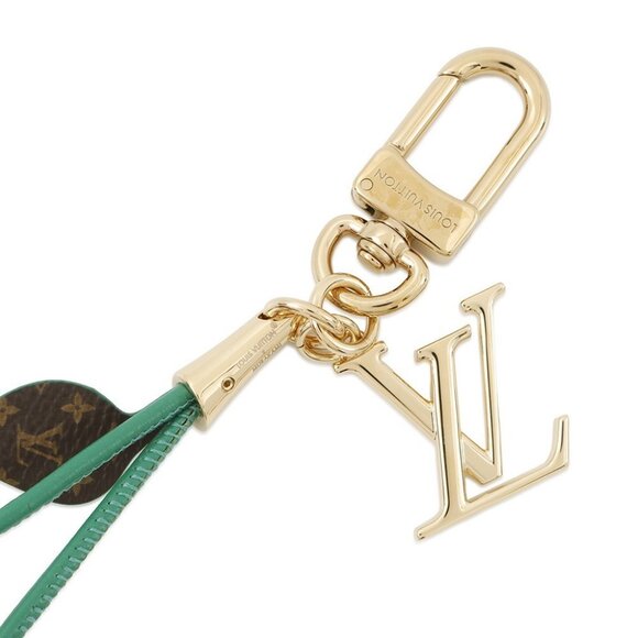 LOUIS VUITTON LV × TM Bag Charm・Cherry Plexiglass/Monogram/Leather Red - Picture 4 of 10